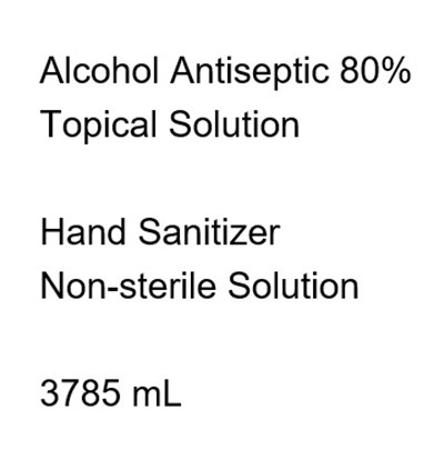 Hand Sanitizer Front Label.jpg Front Label - Hand Sanitizer Front Label
